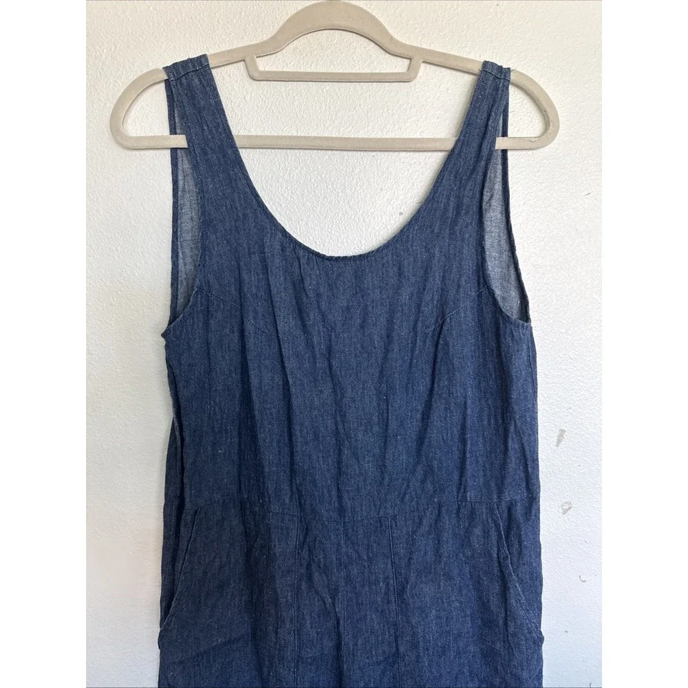 The Seea BILLIE Jumpsuit Hemp Denim Size M Overalls Beach - Picture 6 of 13